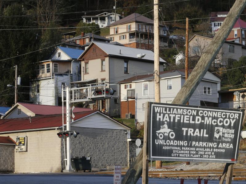 A House commerce committee investigation found that two drug wholesalers had sent more than 20 million pain pills to two pharmacies in the small town of Williamson, W.Va., seen in 2016. A House commerce committee investigation found that two drug wholesalers had sent more than 20 million pain pills to two pharmacies in the small town of Williamson, W.Va., seen in 2016.