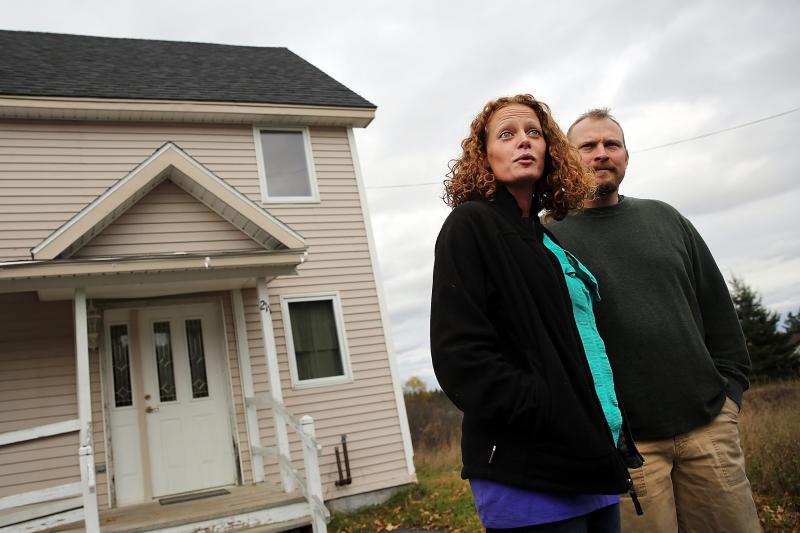 Last fall's state-ordered quarantine of nurse Kaci Hickox (shown here with her boyfriend, Theodore Michael Wilbur, in late October) started at the airport in Newark, N.J., then followed her home to Fort Kent, Maine. Hickox treated Ebola patients in Africa Last fall's state-ordered quarantine of nurse Kaci Hickox (shown here with her boyfriend, Theodore Michael Wilbur, in late October) started at the airport in Newark, N.J., then followed her home to Fort Kent, Maine. Hickox treated Ebola patients in Africa