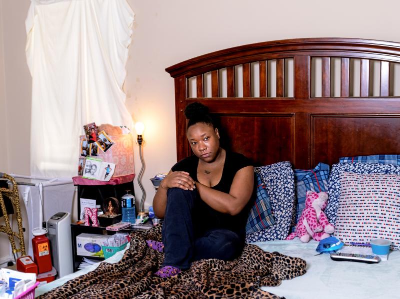 from local story: "Sickle cell pain has a mind of its own," said Anesha Barnes, who's had the disease since she was a baby. She says the longer she stays in a pain crisis, the harder it is to break out of it. from local story: "Sickle cell pain has a mind of its own," said Anesha Barnes, who's had the disease since she was a baby. She says the longer she stays in a pain crisis, the harder it is to break out of it.