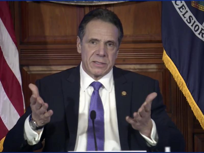 New York Gov. Andrew Cuomo addressed allegations of sexual harassment at a March 3 press briefing. He apologized for unintentionally making people feel uncomfortable but said he would keep working, despite mounting calls for his resignation. New York Gov. Andrew Cuomo addressed allegations of sexual harassment at a March 3 press briefing. He apologized for unintentionally making people feel uncomfortable but said he would keep working, despite mounting calls for his resignation.