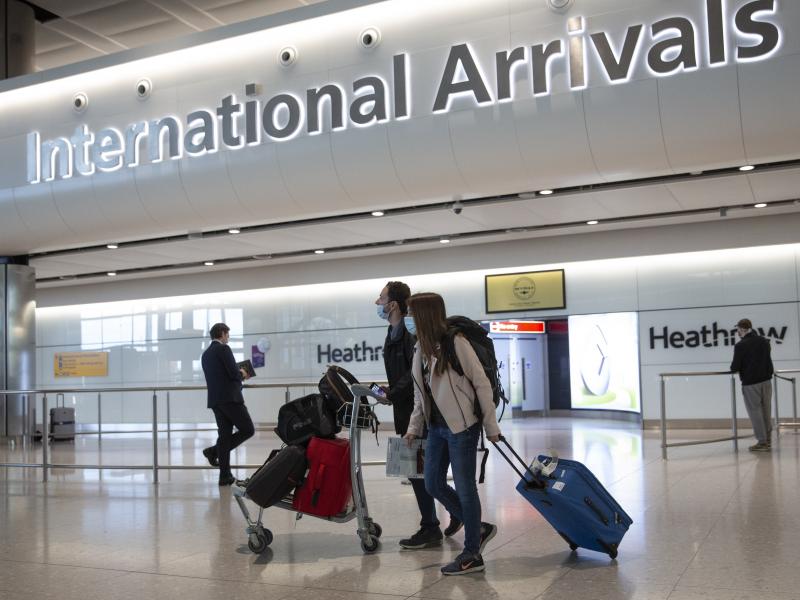 England will soon lift a 14-day quarantine requirement for travelers from more than 50 countries and territories, including Italy, Germany, France and Spain, the Department for Transportation said Friday. The U.S. is not among the exempt countries. England will soon lift a 14-day quarantine requirement for travelers from more than 50 countries and territories, including Italy, Germany, France and Spain, the Department for Transportation said Friday. The U.S. is not among the exempt countries.