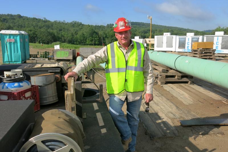 Ed Coker is a job steward with Pipeliners Local Union 798. He's a third generation welder and a second generation member of the Pipeliners union. Ed Coker is a job steward with Pipeliners Local Union 798. He's a third generation welder and a second generation member of the Pipeliners union.