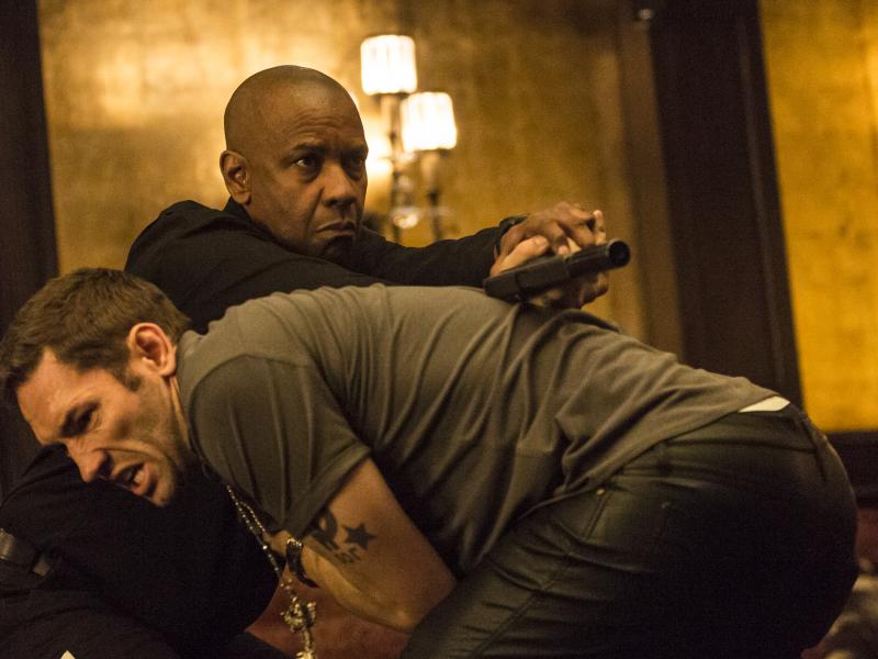 Denzel Washington stars as a retired intelligence officer in The Equalizer. Denzel Washington stars as a retired intelligence officer in The Equalizer.