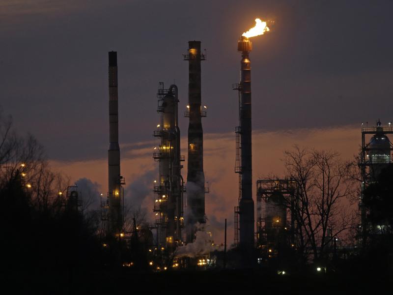 New York's attorney general is suing Exxon Mobil, accusing the company of defrauding shareholders. Above, an Exxon refinery in St. Bernard Parish, La., is seen in 2015. New York's attorney general is suing Exxon Mobil, accusing the company of defrauding shareholders. Above, an Exxon refinery in St. Bernard Parish, La., is seen in 2015.