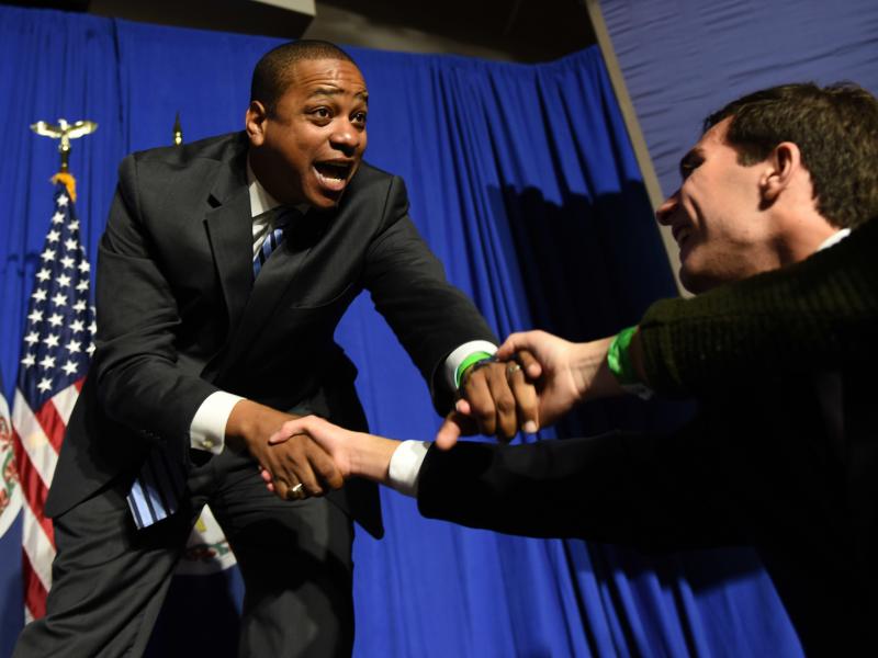 Lt. Gov. Justin Fairfax, D-Va., has not called for embattled Gov. Ralph Northam to resign. Should Northam step aside, Fairfax would become Virginia's second black Governor. Lt. Gov. Justin Fairfax, D-Va., has not called for embattled Gov. Ralph Northam to resign. Should Northam step aside, Fairfax would become Virginia's second black Governor.