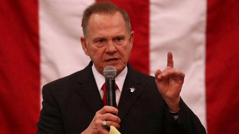 Alabama GOP Senate nominee Roy Moore speaks during a campaign event in Midland City on the eve of the special election earlier this month. Alabama GOP Senate nominee Roy Moore speaks during a campaign event in Midland City on the eve of the special election earlier this month.