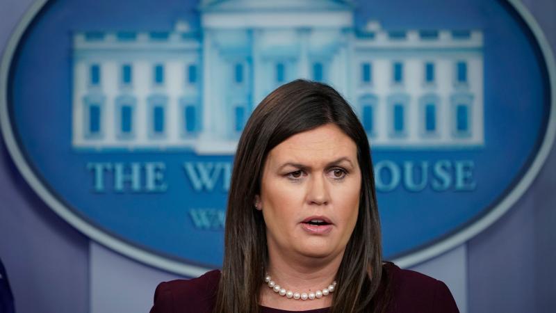 White House press secretary Sarah Sanders apologized Tuesday for wildly misstating employment numbers for African-Americans under former President Barack Obama. White House press secretary Sarah Sanders apologized Tuesday for wildly misstating employment numbers for African-Americans under former President Barack Obama.
