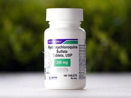 A bottle of hydroxychloroquine tablets in Texas City, Texas. The Food and Drug Administration has rescinded its emergency use authorization for the drug. A bottle of hydroxychloroquine tablets in Texas City, Texas. The Food and Drug Administration has rescinded its emergency use authorization for the drug.