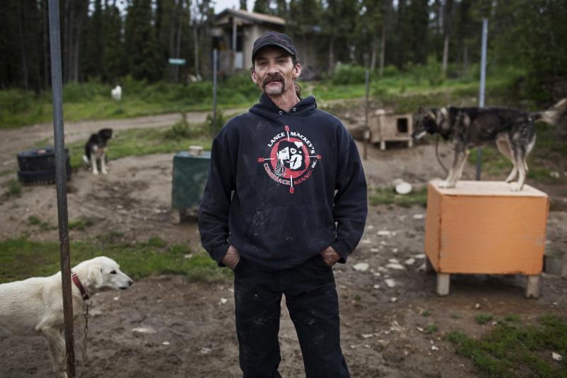 In the dog mushing world, 44-year-old Lance Mackey is like Michael Jordan. The sled dog racing veteran returns to the Yukon Quest this year. In the dog mushing world, 44-year-old Lance Mackey is like Michael Jordan. The sled dog racing veteran returns to the Yukon Quest this year.