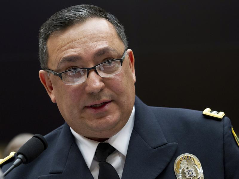 Houston Police Department Chief Art Acevedo said Adrian Mereadis' family has requested that the footage capturing his death be kept out of public view. Houston Police Department Chief Art Acevedo said Adrian Mereadis' family has requested that the footage capturing his death be kept out of public view.