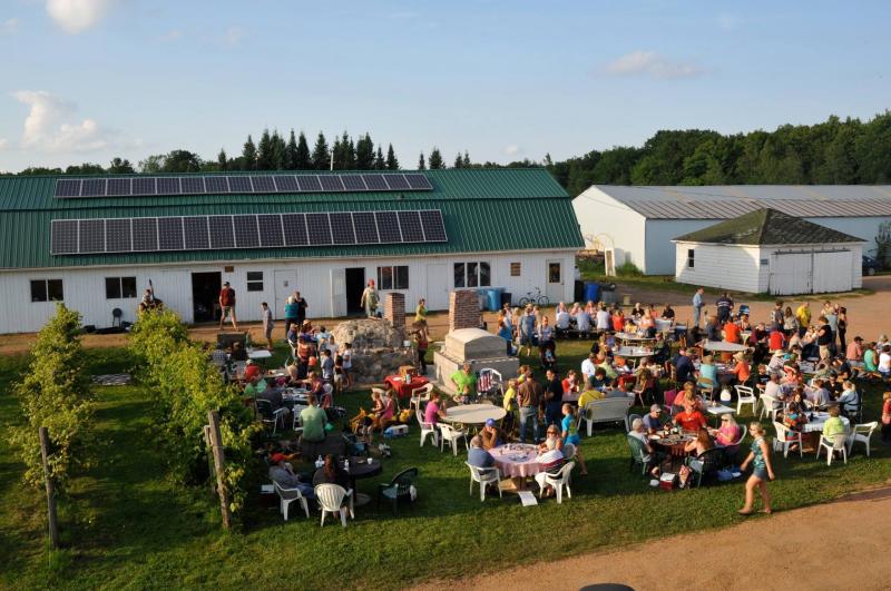 Pizza night on the Stoney Acres Farm in Athens, Wis. Pizza night on the Stoney Acres Farm in Athens, Wis.