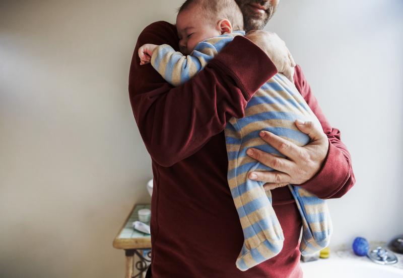 College-educated new dads are more likely to be older, with an average age of 33. College-educated new dads are more likely to be older, with an average age of 33.
