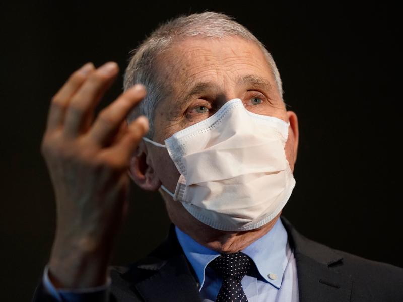 Dr. Anthony Fauci, director of the National Institute of Allergy and Infectious Diseases, said that changes in vaccine distribution could be necessary depending on what happens in the next few weeks. Dr. Anthony Fauci, director of the National Institute of Allergy and Infectious Diseases, said that changes in vaccine distribution could be necessary depending on what happens in the next few weeks.