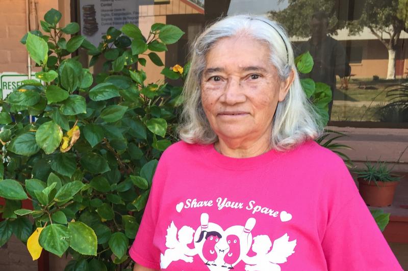 Inocencia Garcia, 67, needs a medical procedure for a chronic bladder infection. But she won't go to see a San Antonio doctor because that would mean crossing the federal checkpoint. Inocencia Garcia, 67, needs a medical procedure for a chronic bladder infection. But she won't go to see a San Antonio doctor because that would mean crossing the federal checkpoint.