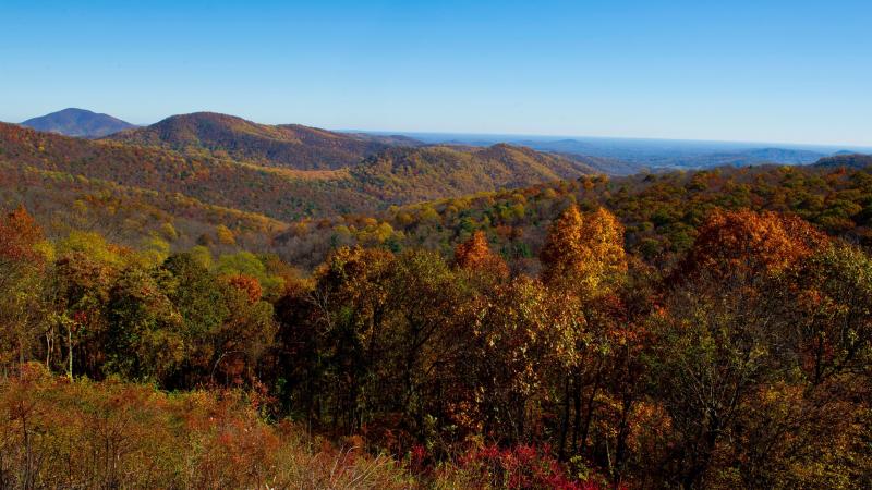 Virginia's Shenandoah National Park is one of 17 popular parks that would see higher peak-season entry fees under a new proposal. Virginia's Shenandoah National Park is one of 17 popular parks that would see higher peak-season entry fees under a new proposal.
