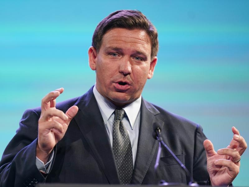 Gov. Ron DeSantis said the state board of education may "narrowly tailor any financial consequences" for those who violate the law. It adds that the governor, who has opposed all face covering mandates since the start of the pandemic, is intent on protect Gov. Ron DeSantis said the state board of education may "narrowly tailor any financial consequences" for those who violate the law. It adds that the governor, who has opposed all face covering mandates since the start of the pandemic, is intent on protect