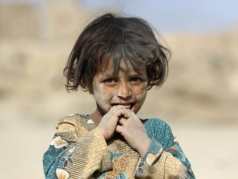 An Afghan girl on the outskirts of Kabul, Afghanistan, in October 2016. The U.N. mission in Afghanistan says the number of children killed or wounded increased 24 percent last year. An Afghan girl on the outskirts of Kabul, Afghanistan, in October 2016. The U.N. mission in Afghanistan says the number of children killed or wounded increased 24 percent last year.