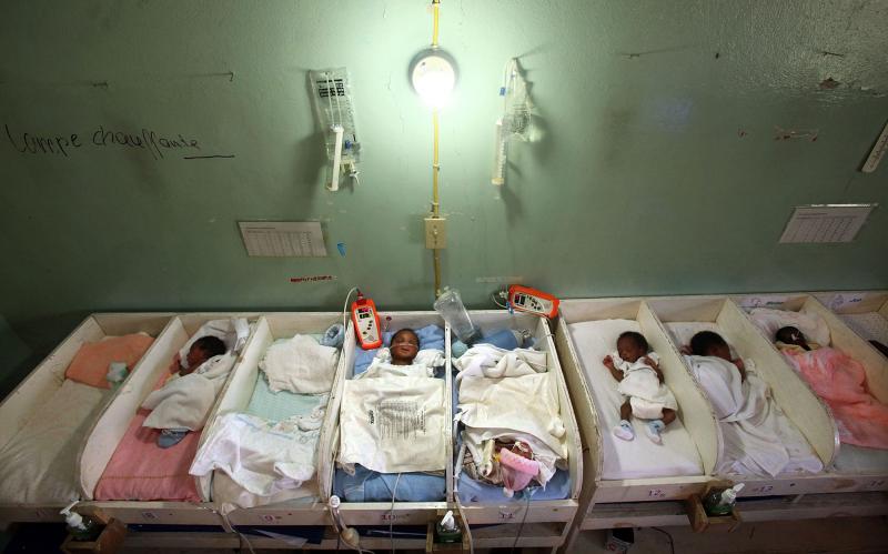 Premature and sick babies are cared for in the neonatal unit at Isaie Jeanty maternity hospital, operated by Doctors Without Borders in Port-au-Prince, Haiti. Premature and sick babies are cared for in the neonatal unit at Isaie Jeanty maternity hospital, operated by Doctors Without Borders in Port-au-Prince, Haiti.