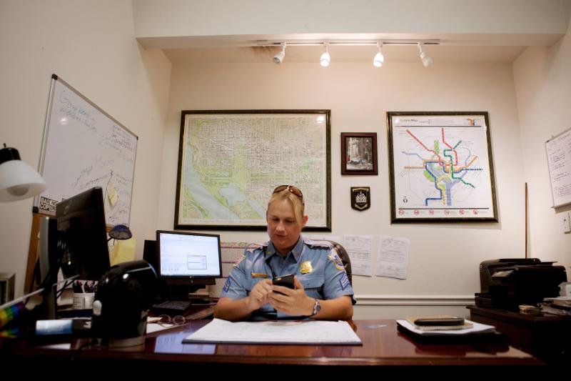 As head of the LGBT Liaison Unit, Sgt. Jessica Hawkins trains officers how to respond to crimes involving LGBT people and does community outreach. As head of the LGBT Liaison Unit, Sgt. Jessica Hawkins trains officers how to respond to crimes involving LGBT people and does community outreach.