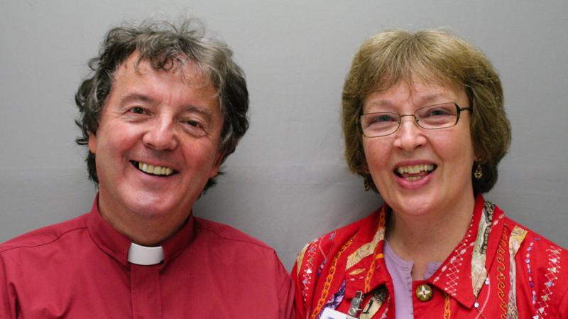 The Rev. Noel Hickie was working as a hospital chaplain when he met Marcia Hilton, a bereavement counselor at a hospital in Eugene, Ore. For 25 years they often worked together on hospice teams. The Rev. Noel Hickie was working as a hospital chaplain when he met Marcia Hilton, a bereavement counselor at a hospital in Eugene, Ore. For 25 years they often worked together on hospice teams.