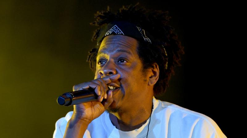 Jay-Z performs at Day 2 of Something in the Water Festival 2019 in Virginia Beach, Va. Jay-Z performs at Day 2 of Something in the Water Festival 2019 in Virginia Beach, Va.