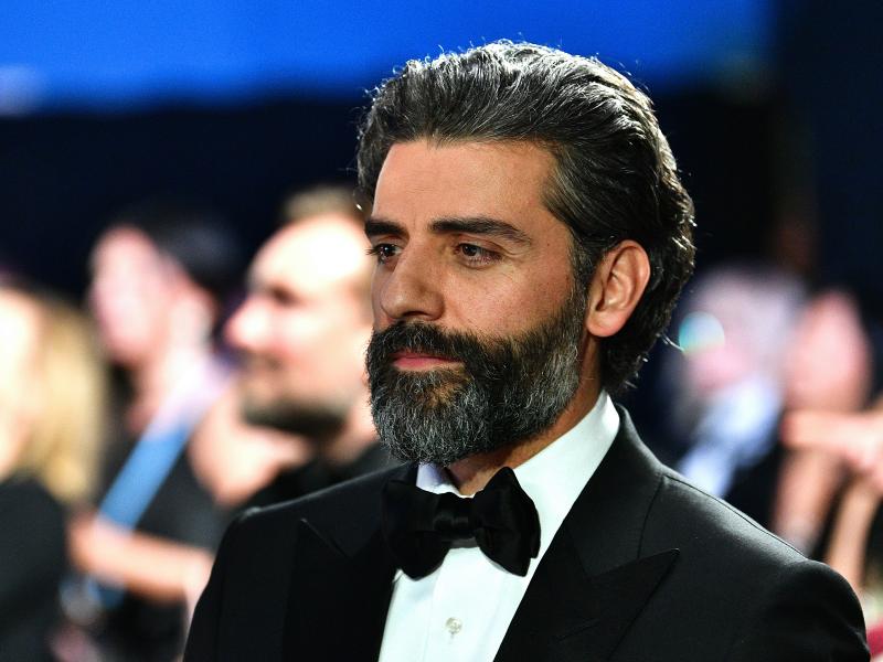 Oscar Isaac, shown here at the 2020 Academy Awards, credits his father with introducing him to acting: "I started making movies with his camcorder." Oscar Isaac, shown here at the 2020 Academy Awards, credits his father with introducing him to acting: "I started making movies with his camcorder."