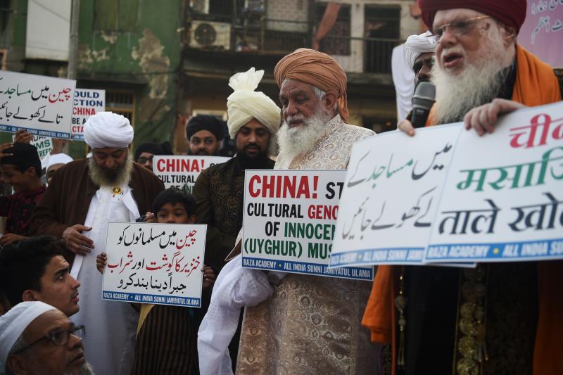 INDIA-CHINA-POLITICS-RELIGION-ISLAM INDIA-CHINA-POLITICS-RELIGION-ISLAM