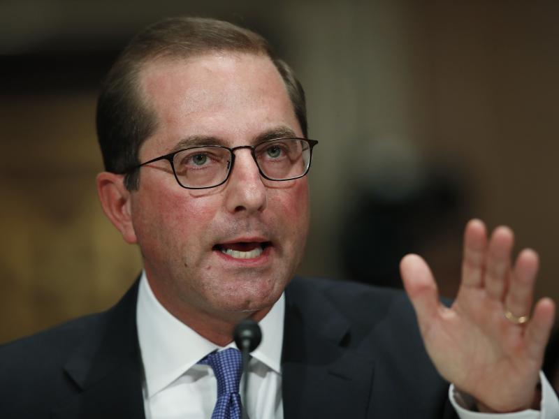 Alex Azar will take over the Department of Health and Human Services at a time when rising drug prices are a huge political issue. Alex Azar will take over the Department of Health and Human Services at a time when rising drug prices are a huge political issue.