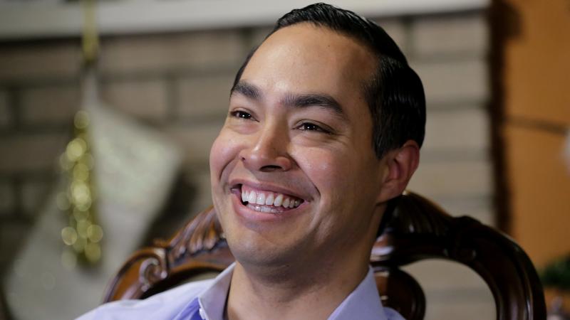 Democrat Julián Castro talks about exploring the possibility of running for president in 2020, at his home in San Antonio in December 2018. Democrat Julián Castro talks about exploring the possibility of running for president in 2020, at his home in San Antonio in December 2018.