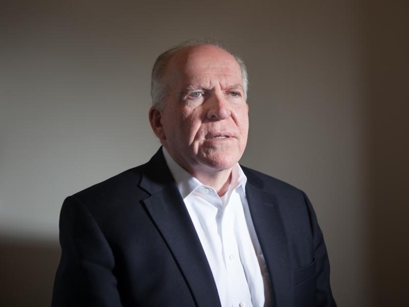 Former CIA chief John Brennan has a new book out titled Undaunted. Former CIA chief John Brennan has a new book out titled Undaunted.