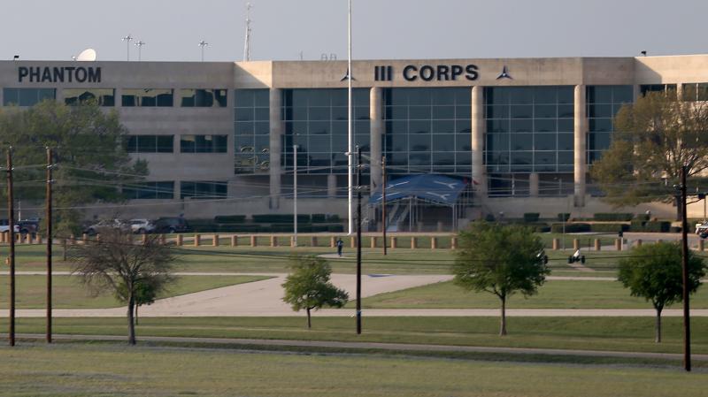 A building on Fort Hood Army Base in Fort Hood, Texas, is seen in this 2014 photo. Rescue crews were searching for four soldiers missing after a training accident on Thursday. A building on Fort Hood Army Base in Fort Hood, Texas, is seen in this 2014 photo. Rescue crews were searching for four soldiers missing after a training accident on Thursday.