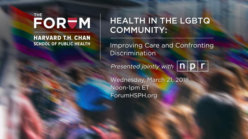 How do LGBTQ adults experience discrimination and how does it impact their health? Experts discuss the issue in a webcast from Harvard's Chan School of Public Health. How do LGBTQ adults experience discrimination and how does it impact their health? Experts discuss the issue in a webcast from Harvard's Chan School of Public Health.