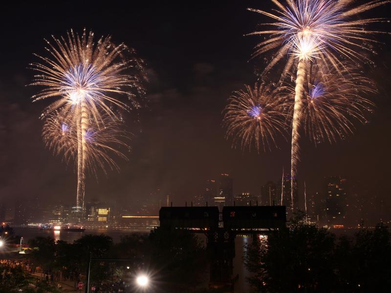 Fireworks like these may not be happening as often as they used to. Fireworks like these may not be happening as often as they used to.