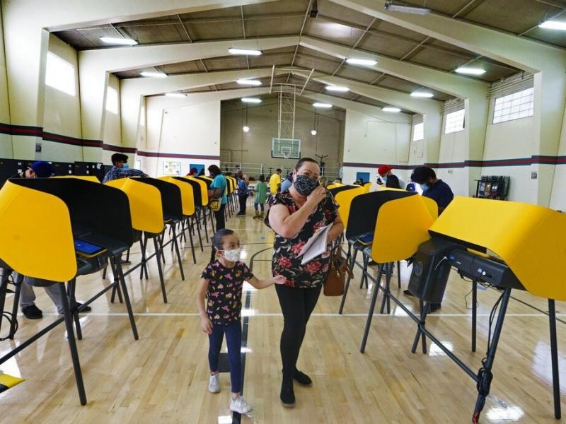 Voters cast their ballots Election Day in 2020 in East Los Angeles. Smartmatic says it's the only county they were operating in for the presidential election, but Fox News mentioned the company 137 times in a month afterward as President Trump and his all Voters cast their ballots Election Day in 2020 in East Los Angeles. Smartmatic says it's the only county they were operating in for the presidential election, but Fox News mentioned the company 137 times in a month afterward as President Trump and his all