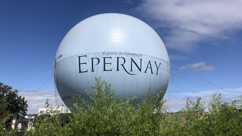 A sign in the French city of Epernay proclaims it the "Capital of Champagne." A sign in the French city of Epernay proclaims it the "Capital of Champagne."