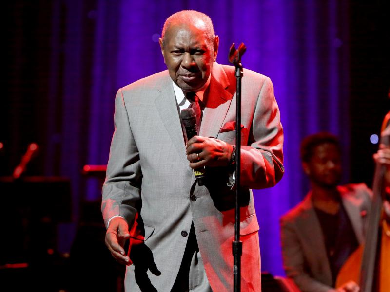 Freddy Cole performs onstage during the Thelonious Monk Institute International Jazz Vocals Competition in 2015. Freddy Cole performs onstage during the Thelonious Monk Institute International Jazz Vocals Competition in 2015.
