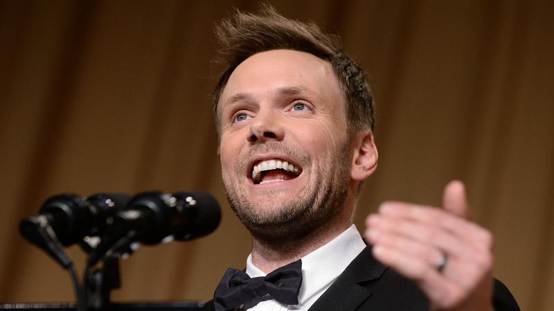 Comedian Joel McHale spoke at the annual White House Correspondents' Association dinner in May. He says everyone wanted to see his jokes ahead of time, but he likes keeping them a secret. Comedian Joel McHale spoke at the annual White House Correspondents' Association dinner in May. He says everyone wanted to see his jokes ahead of time, but he likes keeping them a secret.