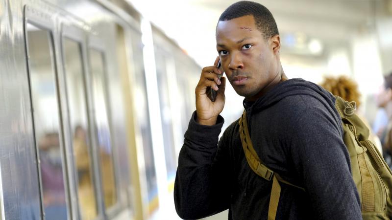 Corey Hawkins plays former U.S. Army Ranger Eric Carter in Fox's 24: Legacy. Corey Hawkins plays former U.S. Army Ranger Eric Carter in Fox's 24: Legacy.