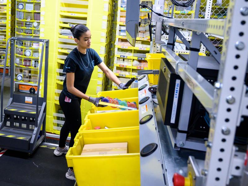 Amazon said it will invest $700 million to train 100,000 employees for higher-skilled jobs by 2025. Training programs will be offered to workers throughout all levels of the company. Amazon said it will invest $700 million to train 100,000 employees for higher-skilled jobs by 2025. Training programs will be offered to workers throughout all levels of the company.