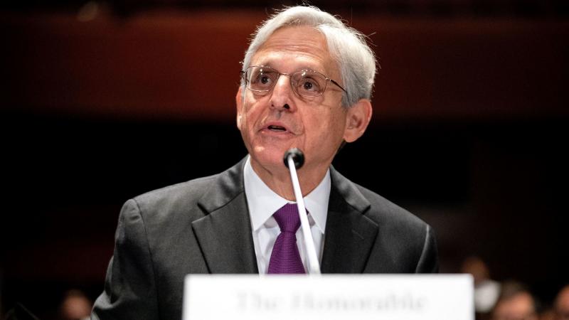 Attorney General Merrick Garland told the House Judiciary Committee that "the Department of Justice has a long-standing policy of not commenting on investigations." Attorney General Merrick Garland told the House Judiciary Committee that "the Department of Justice has a long-standing policy of not commenting on investigations."