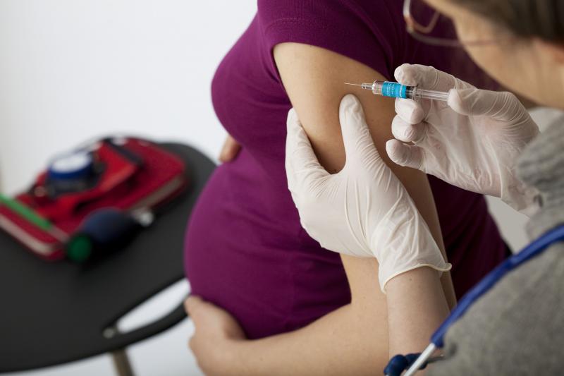 Though complications from the flu can be deadly for people who are especially vulnerable, including pregnant women and their newborns, typically only about half of pregnant women get the needed vaccination, U.S. statistics show. Though complications from the flu can be deadly for people who are especially vulnerable, including pregnant women and their newborns, typically only about half of pregnant women get the needed vaccination, U.S. statistics show.