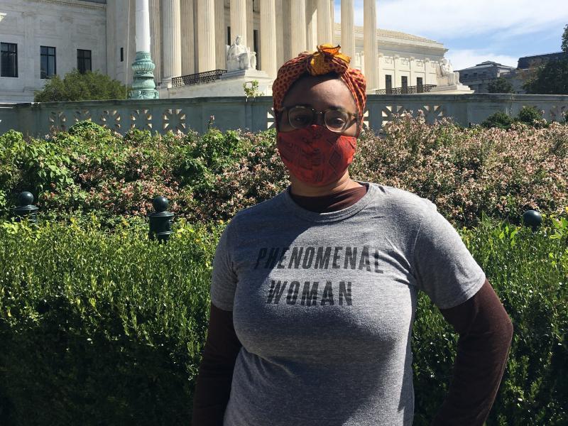 Renee-Lauren Ellis, a Washington, D.C.-area attorney, says, "It's dire that something as fundamental as what I do with my body is up for debate still, in 2020." Renee-Lauren Ellis, a Washington, D.C.-area attorney, says, "It's dire that something as fundamental as what I do with my body is up for debate still, in 2020."