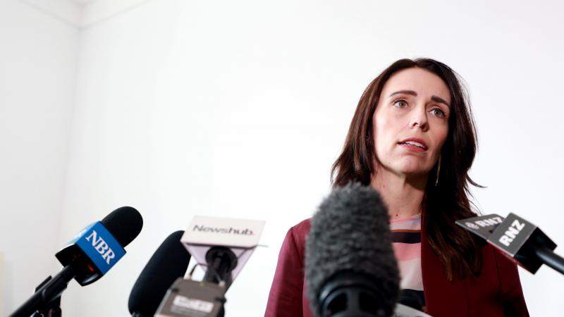 New Zealand Prime Minister Jacinda Ardern speaks to reporters at a news conference on Wednesday. She announced New Zealand and France will lead a global effort to end the use of social media as a tool to promote terrorism. New Zealand Prime Minister Jacinda Ardern speaks to reporters at a news conference on Wednesday. She announced New Zealand and France will lead a global effort to end the use of social media as a tool to promote terrorism.