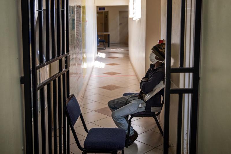 A patient with tuberculosis waits to be seen by a doctor at the Sizwe Tropical Diseases Hospital in Johannesburg, South Africa. Annual deaths from the infectious disease are on the rise after years of progress. A patient with tuberculosis waits to be seen by a doctor at the Sizwe Tropical Diseases Hospital in Johannesburg, South Africa. Annual deaths from the infectious disease are on the rise after years of progress.