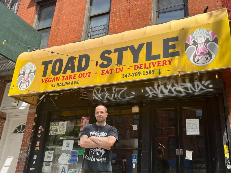 Tyler Merfeld co-owns Toad Style BK in New York and says his restaurant was overwhelmed by the promotion. Tyler Merfeld co-owns Toad Style BK in New York and says his restaurant was overwhelmed by the promotion.