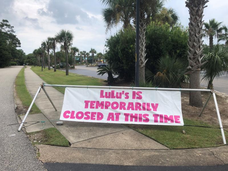 LuLu's restaurant in Gulf Shores, Ala., closed temporarily after coronavirus infections were "racing among our staff," according to owner Lucy Buffett in a Facebook post. "Folks, this is serious business," she wrote. "We are taking a pause to evaluate the LuLu's restaurant in Gulf Shores, Ala., closed temporarily after coronavirus infections were "racing among our staff," according to owner Lucy Buffett in a Facebook post. "Folks, this is serious business," she wrote. "We are taking a pause to evaluate the