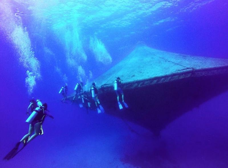 Divers around the open-ocean aquaculture cage at the Cape Eleuthera Institute in the Bahamas. These cages are not currently used in the Gulf of Mexico, but represent one type of farming technology that could work in the region. Divers around the open-ocean aquaculture cage at the Cape Eleuthera Institute in the Bahamas. These cages are not currently used in the Gulf of Mexico, but represent one type of farming technology that could work in the region.