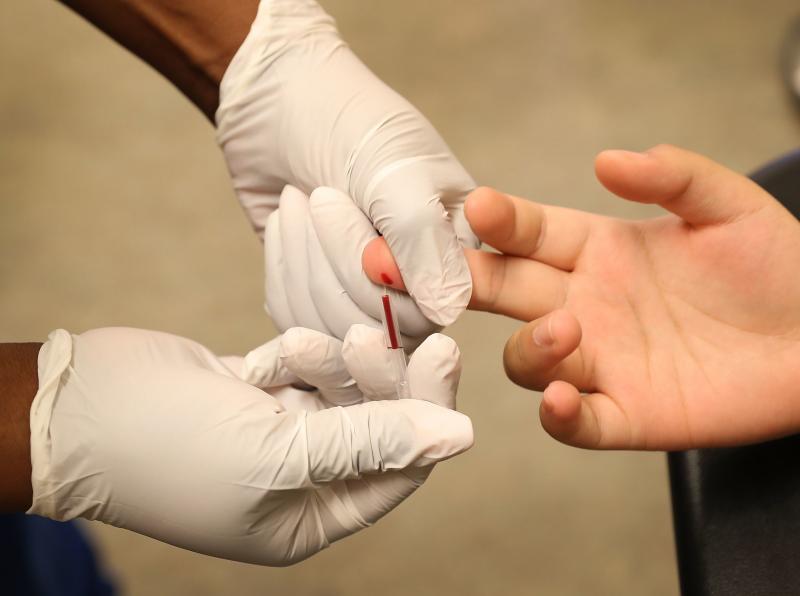 More testing for HIV infection is one of the steps needed to halt the spread of the virus. More testing for HIV infection is one of the steps needed to halt the spread of the virus.