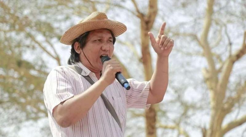 Myanmar poet Khet Thi died in police custody early last month. Authorities "said he died because of heart disease," his widow Chaw Su says. "But they just beat his head in." Myanmar poet Khet Thi died in police custody early last month. Authorities "said he died because of heart disease," his widow Chaw Su says. "But they just beat his head in."