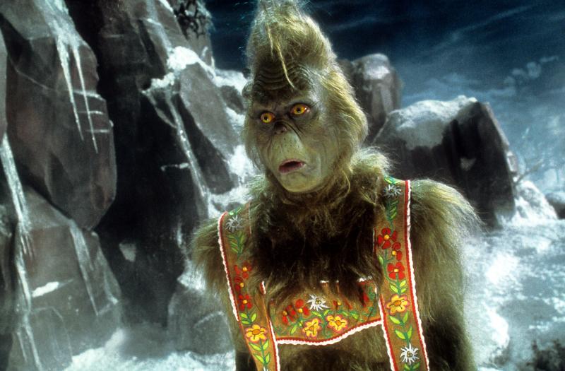 Jim Carrey stars as the title character the 2000 version of How The Grinch Stole Christmas. Jim Carrey stars as the title character the 2000 version of How The Grinch Stole Christmas.